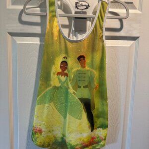 Princess & The Frog Racerback Tank Juniors Size M NWT